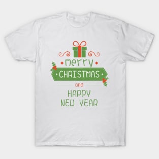 Merry Christmas and a Happy New Year T-Shirt